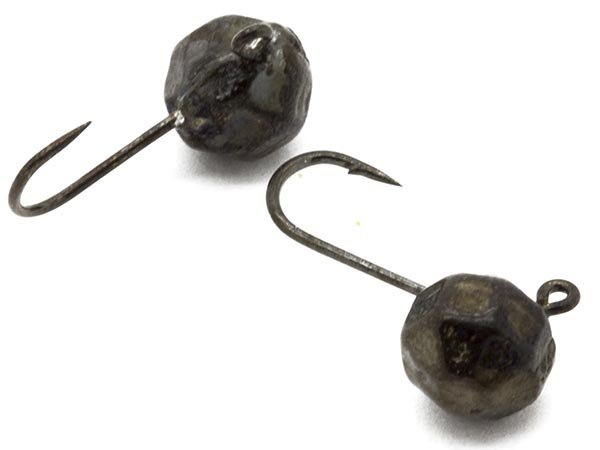 Мормышка свинцовая Грань с ушком 5 мм (черный)