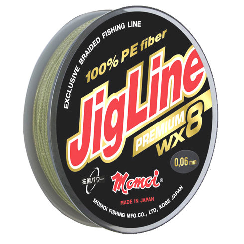 Шнур JigLine Premium WX8 - 0.12 мм, 100 м