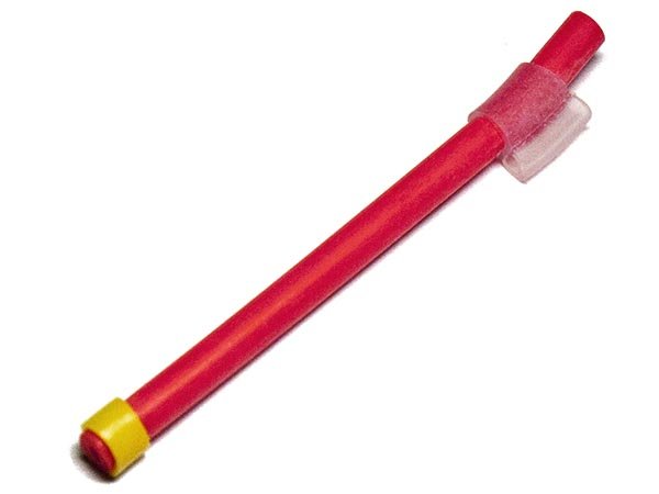 Сторожок силиконовый маячок 9 см - 10 г (красный)