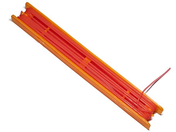 Резинка (фидергум) для фидерных снастей - 1,5 мм (красный)