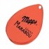 Блесна вращ. Mepps GIANT MARABOU Copper/Red (блистер)