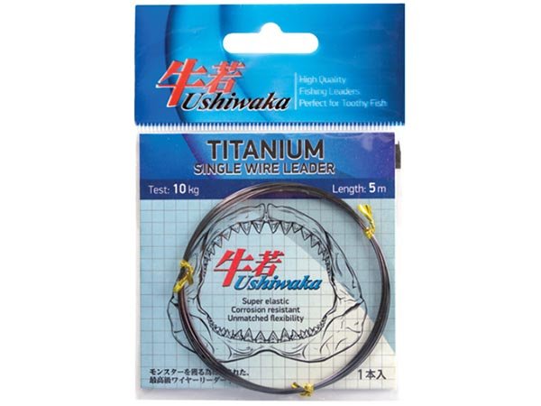 Поводковый материал Ushiwaka Titanium - 7 кг (5 м)