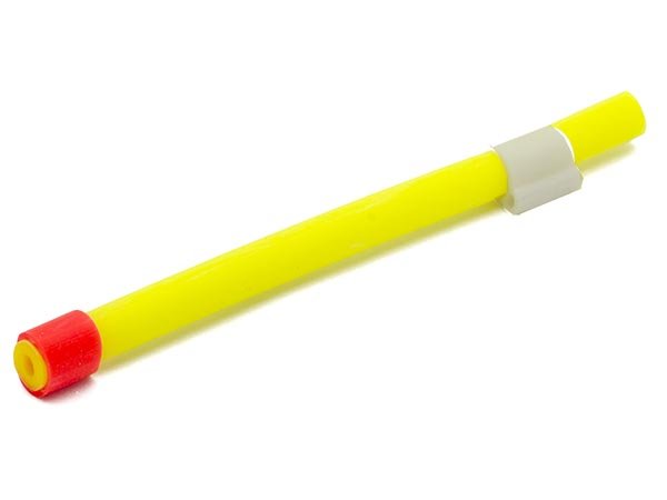 Сторожок (кивок) силиконовый маячок LF 12 см - 25 г (желтый)