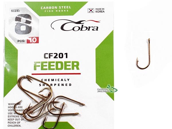 Крючки Cobra Feeder (CF201) № 8