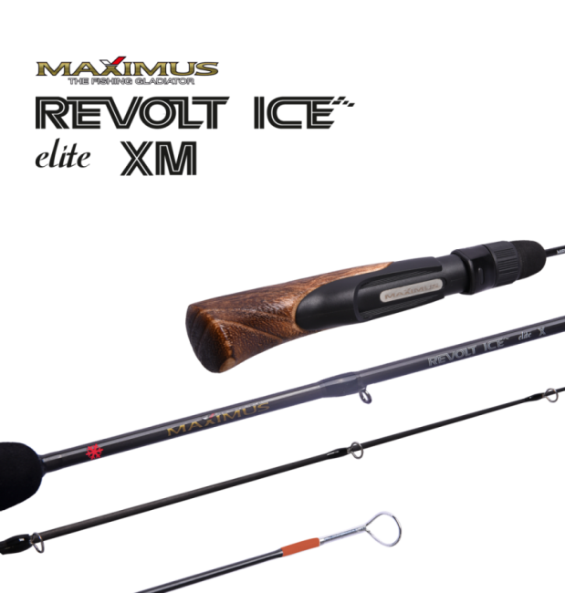 Зимняя удочка Maximus REVOLT ICE ELITE XM 302H 0,75м до 50гр
