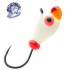 Мормышка вольфрамовая LumiCom (капля с ушком обмазка с камнем малёк) - MPd