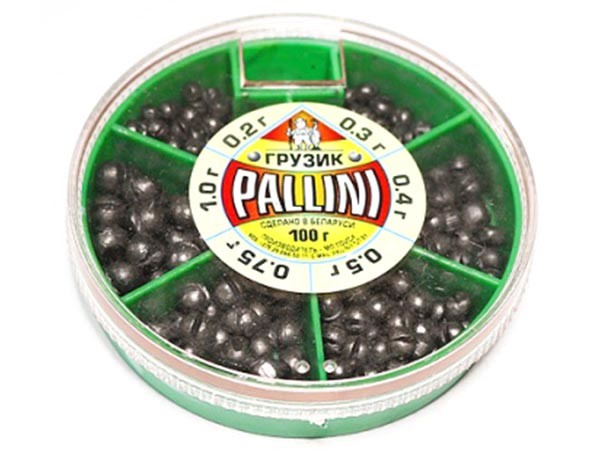 Набор грузов дробинок Pallini (большой, 100 г)
