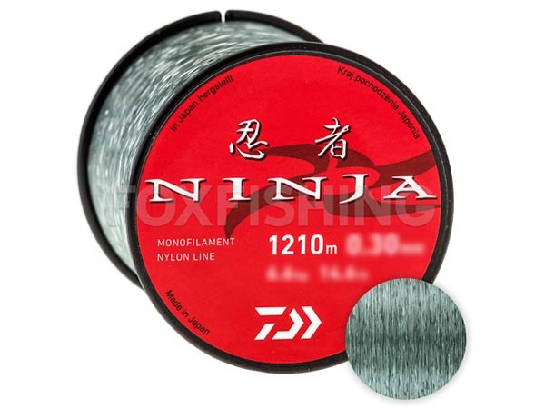 Леска Daiwa Ninja X Line 0.33 мм (1060 м, светло-зеленая)