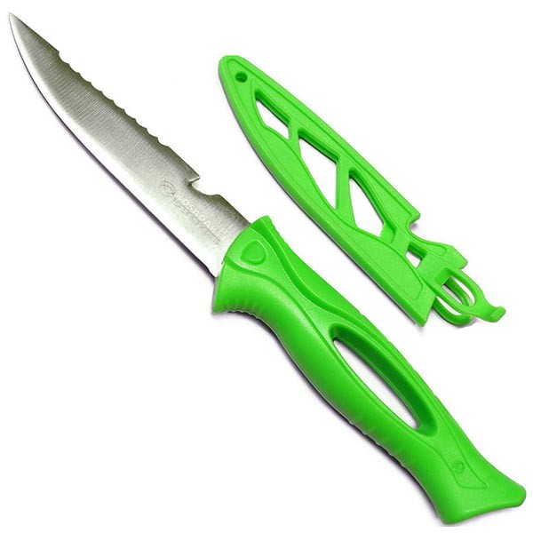 Нож филейный Kosadaka с серейтором и стропорезом N-FN15 (10 см)