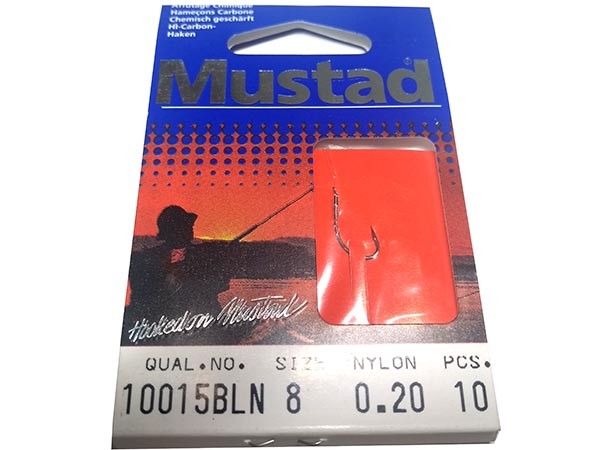 Набор крючков с поводками Mustad 10015BLN - №10