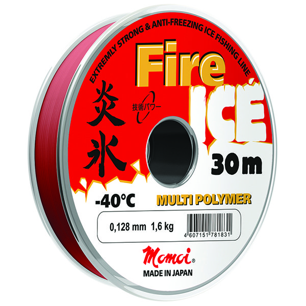 Леска зимняя Momoi Fire Ice - 0.167 мм (30 м)