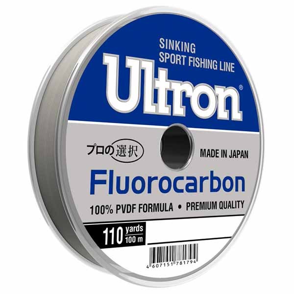 Леска флюорокарбоновая Ultron Fluorocarbon 0.25 мм (100 м)
