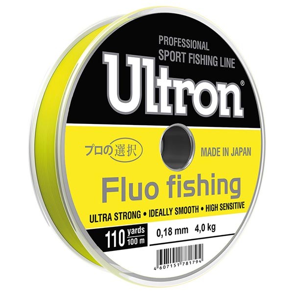 Леска Ultron Fluo Fishing 0.28 мм (100 м)