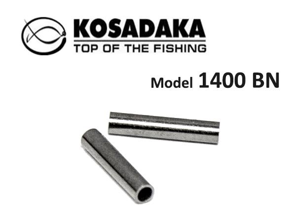 Трубочки обжимные Kosadaka 1400 BN - 0,8 мм