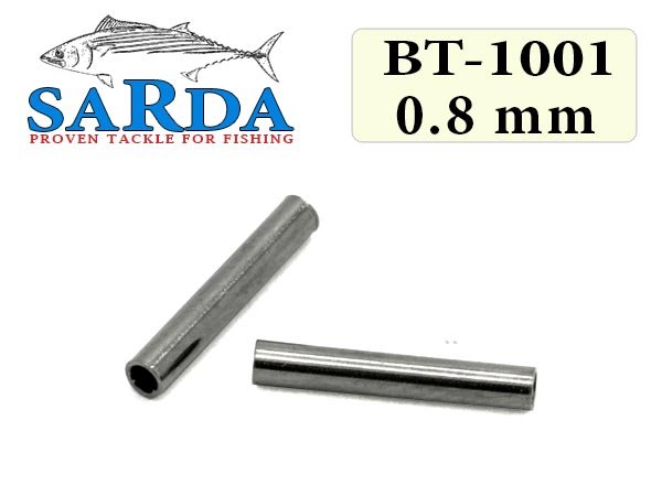 Трубочки обжимные Sarda BT-1001 - 0.8 мм (20 шт)