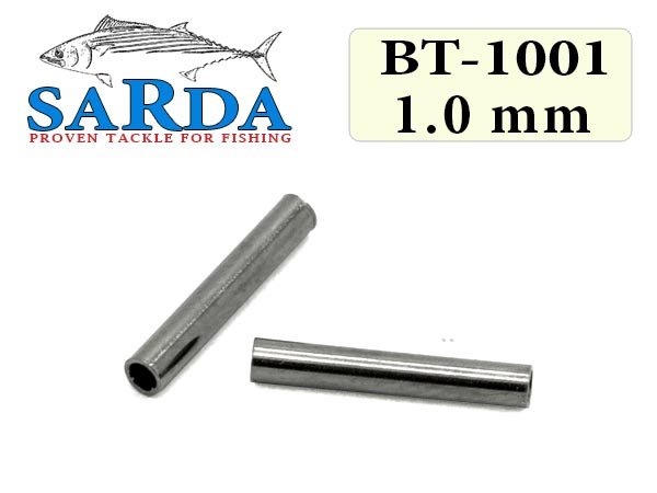Трубочки обжимные Sarda BT-1001 - 1.0 мм (20 шт)