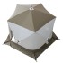 Палатка зимняя Следопыт Premium 5 стен (1.8 х 1.75 м, Oxford 240D, 3 слоя, оливковый / белый)