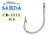 Крючки Sarda Feeder Hook FH-2112 - № 8