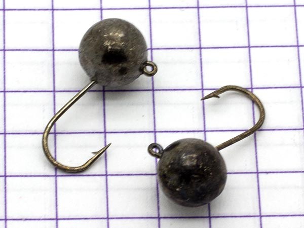 Мормышка свинцовая Шар с ушком 7/2 мм (арт. 48931, черная)