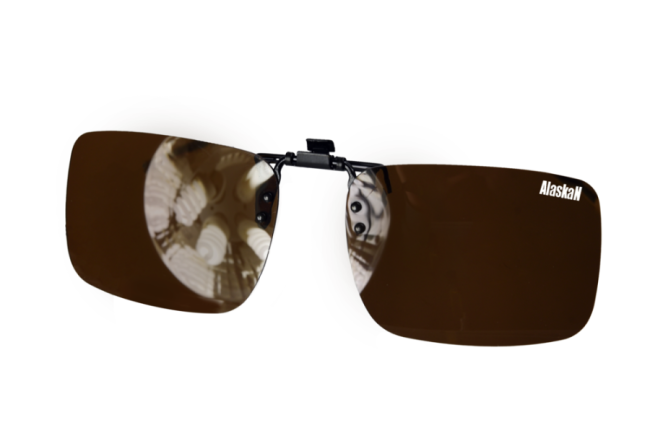 Поляризационная накладка на очки Alaskan AGC-1-02 Chandler brown