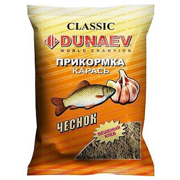 Прикормка Dunaev Классика - Карась Чеснок (смесь)