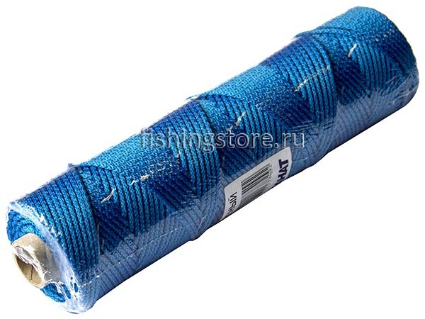 Шнур плетеный Универсал на бобине - 2 мм (синий, 125 м)