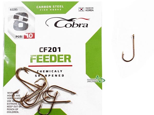 Крючки Cobra Feeder (CF201) № 6