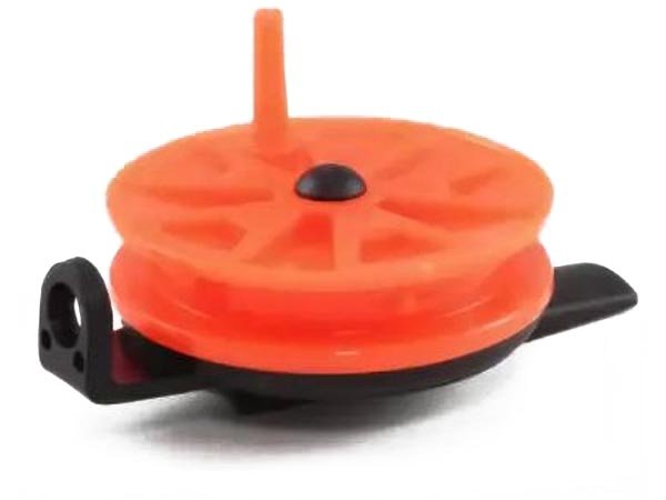 Катушка проводочная горизонтальная Пирс Мастер 60 мм (оранжевая)