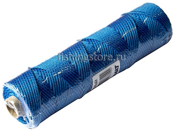 Шнур плетеный Универсал на бобине - 3 мм (синий, 75 м)