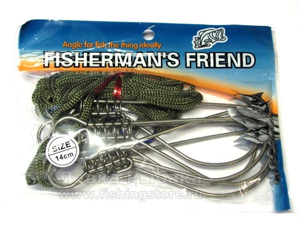 Кукан Fisherman Friend (5 карабинов, трос)