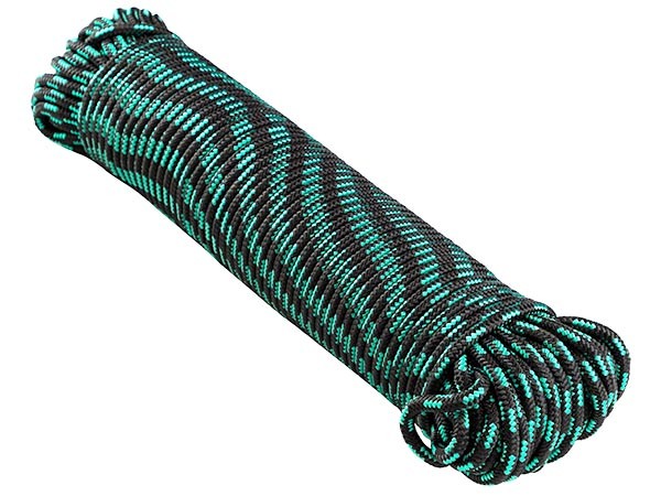 Шнур полипропиленовый плетеный 6 мм (длина 20 м)